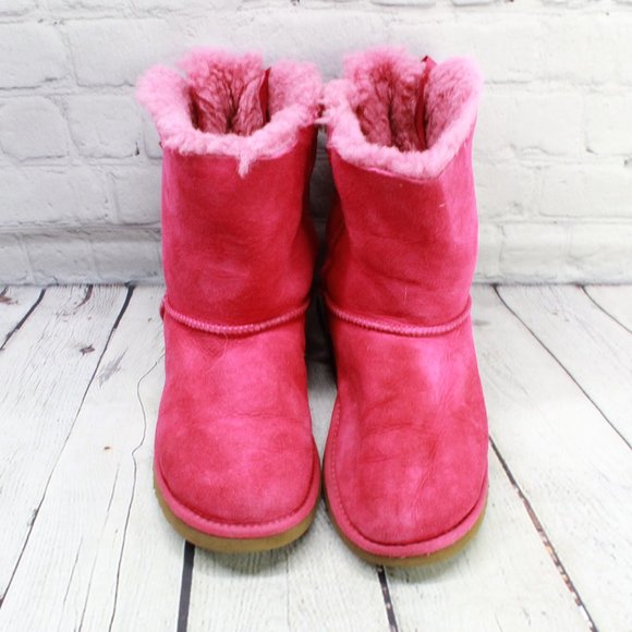 UGG Australia Shearling Lined Winter Boots Size 6 - Picture 5 of 9